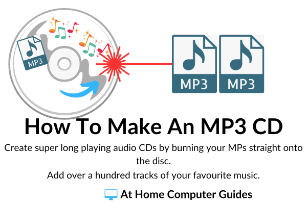 How to make an MP3 audio CD.
