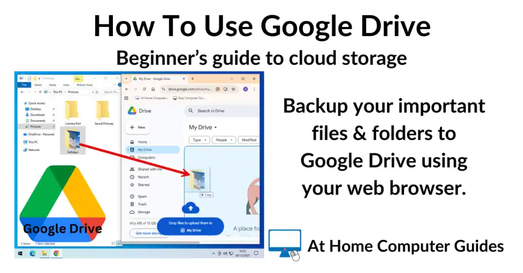 How to use Google Drive How to use Google Drive to backup files and folder in the cloud.