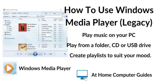 How to use Windows Media Player Legacy version.