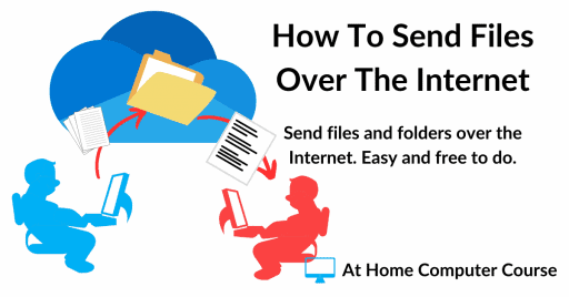 How to send files over the Internet.