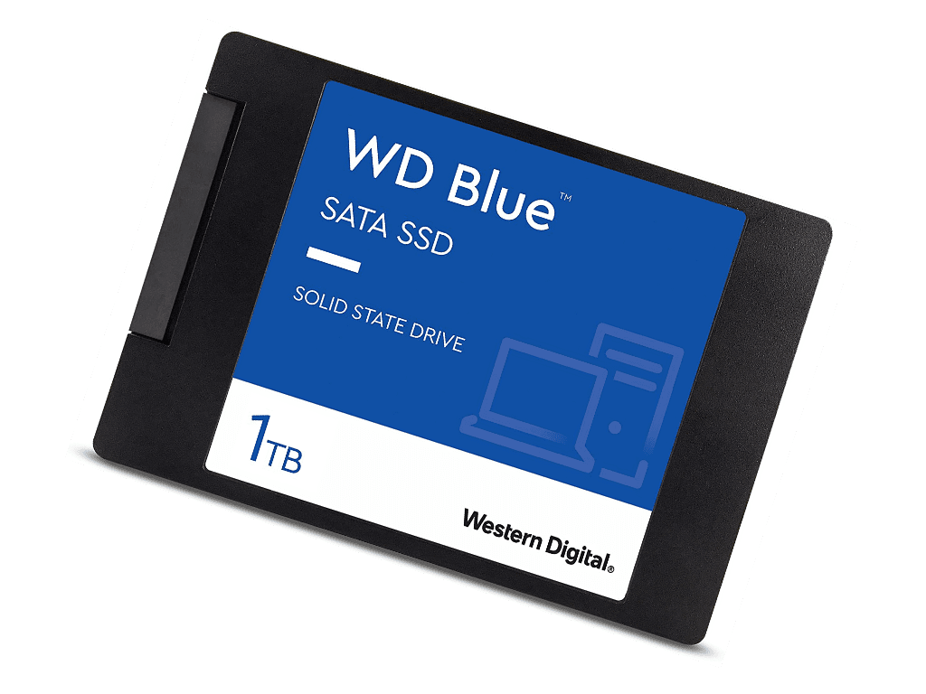 A Western Digital 1TB SSD.