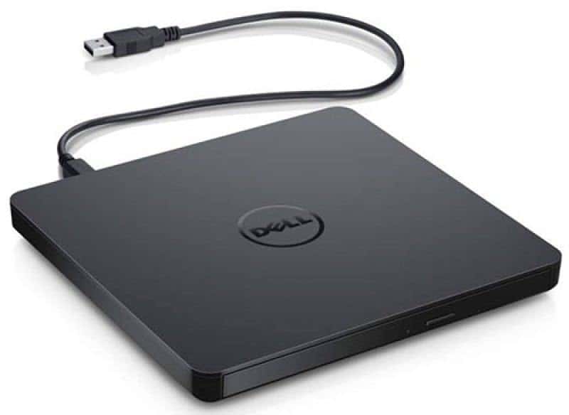 An external CD/DVD drive.