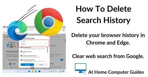 How To Delete Search History