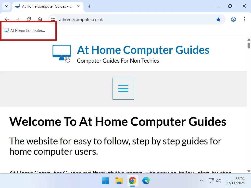 Bookmark added to Bookmarks bar-Google Chrome