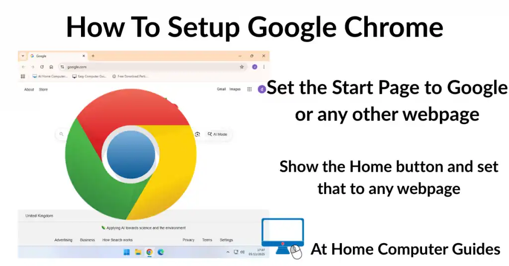 How to setup Google Chrome