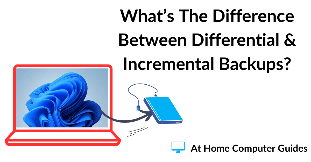 How do incremental & differential backups work?