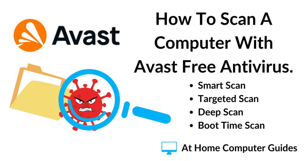 How to scan your computer with Avast Free antivirus 2024.