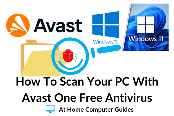 How to scan your computer with Avast One anti virus.