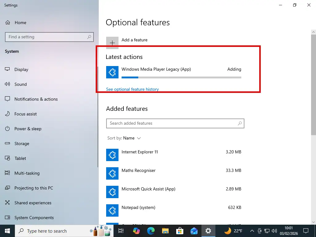 Installing Windows Media Player on Windows 10 N Installing Windows Media Player on Windows 10 N
