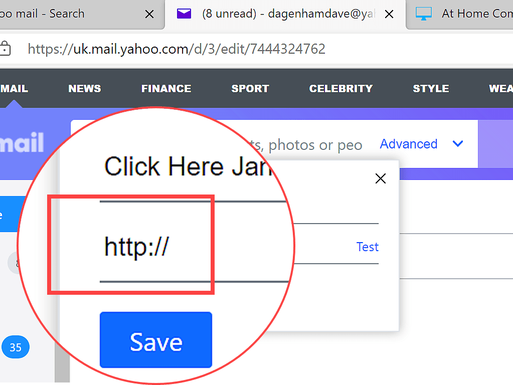 How To Add Attachments - Links - Pictures To Yahoo Mail