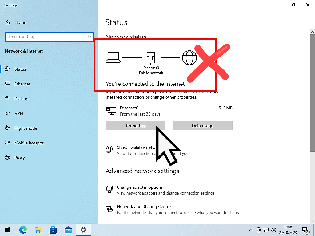 How to setup file sharing on Windows 10.