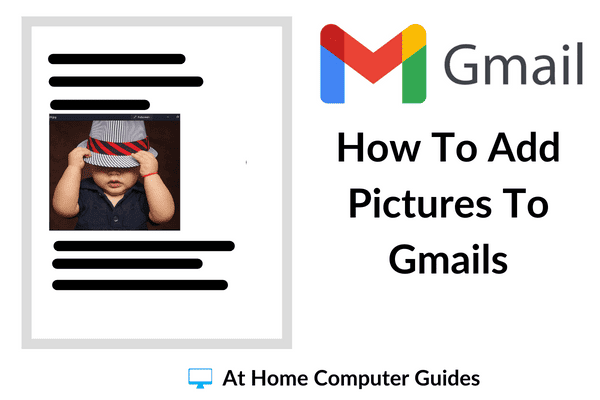 How to add pictures into gmails.
