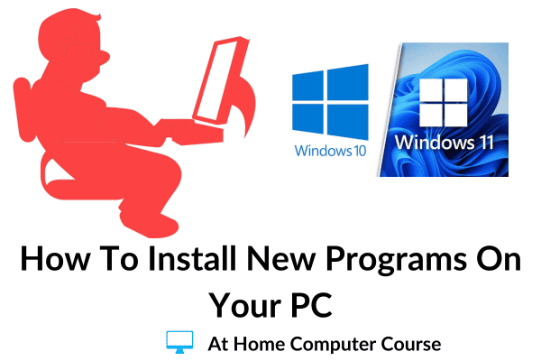 How to install programs on a PC.