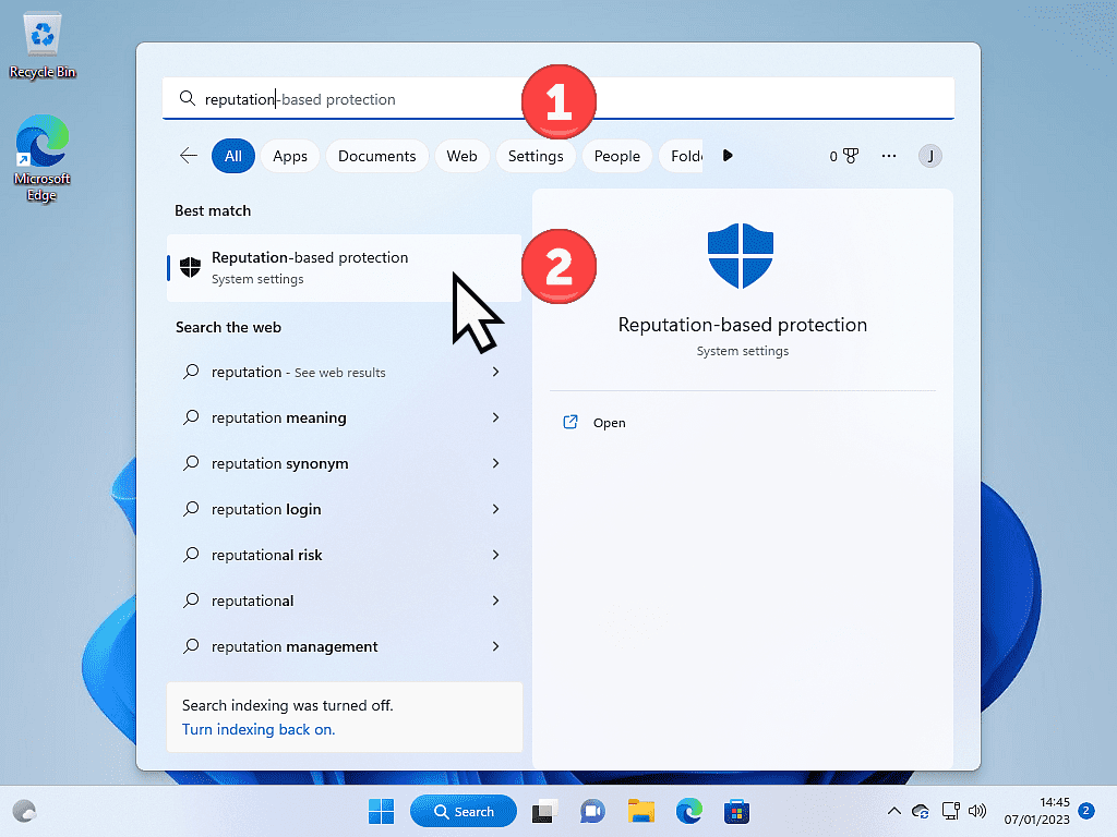 Windows 11 Start menu is open. 