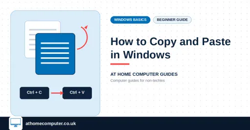 How to Copy and Paste in Windows 10 and 11.