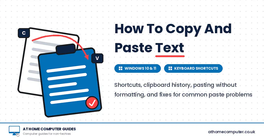 How To Copy And Paste Text In Windows (Complete Guide)