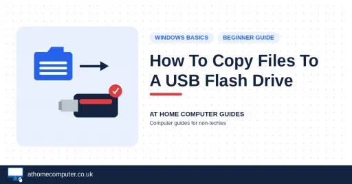 How to copy files to USB flash drive in Windows 10 and Windows 11.