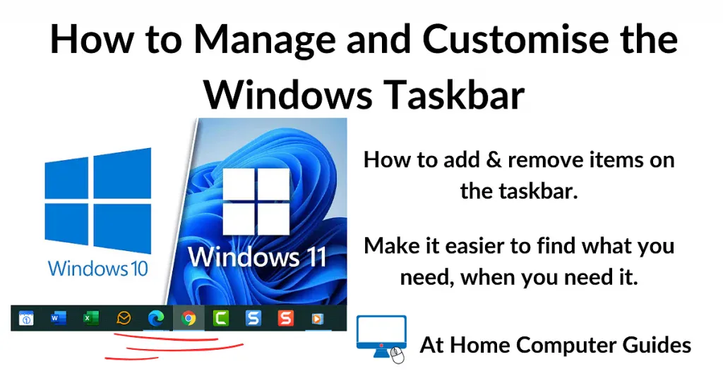 How to manage and customise the Windows taskbar-Windows 10 and Windows 11