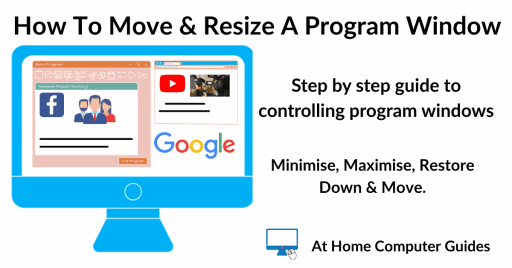 How to resize and move program windows