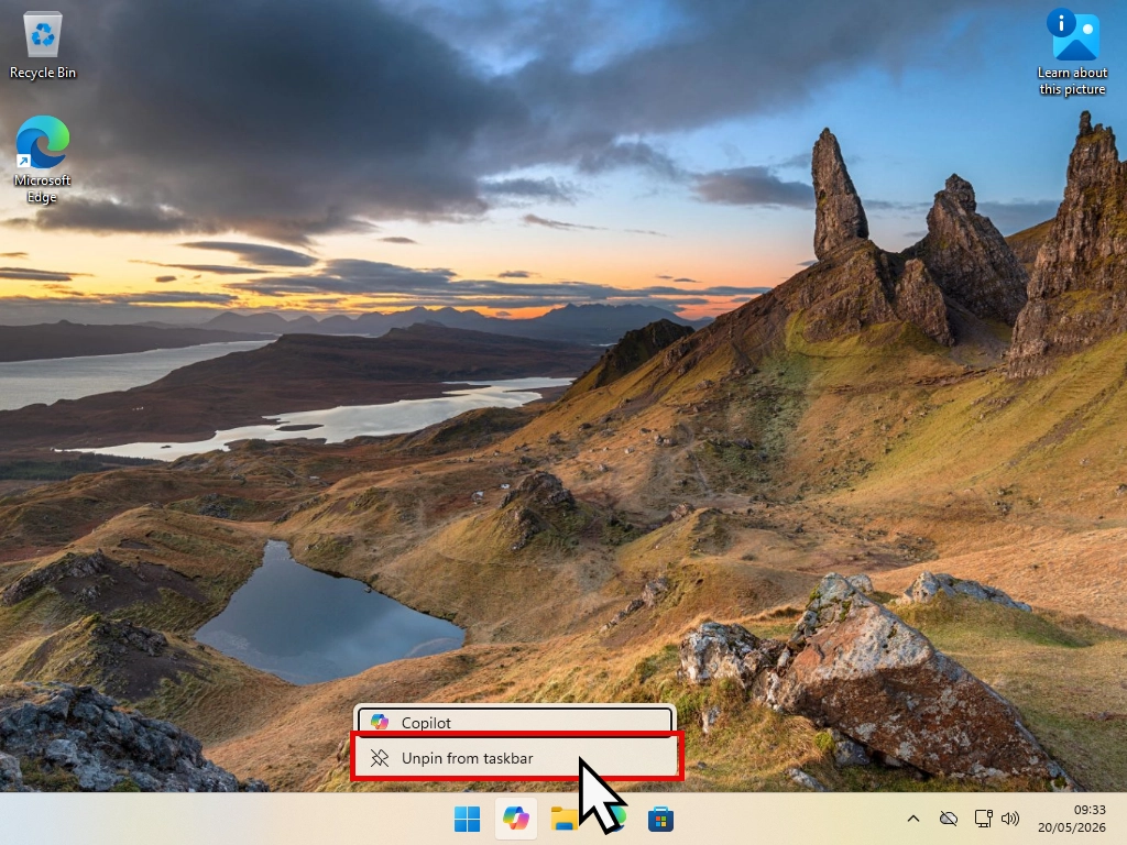 How to unpin item from taskbar-Windows 11 How to unpin item from taskbar-Windows 11