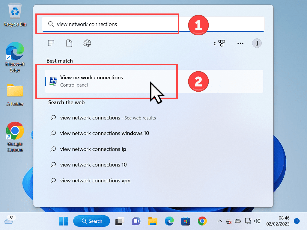 Windows 11 start menu is open and 