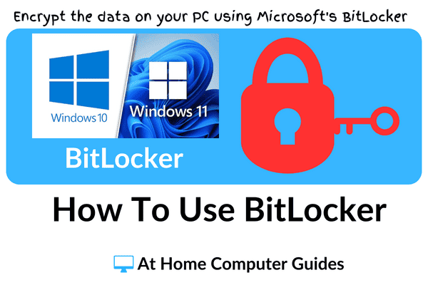 How to use BitLocker.
