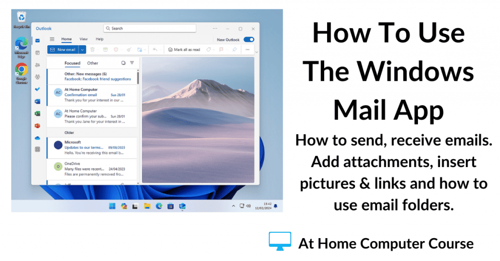 How to use the Windows Mail app.