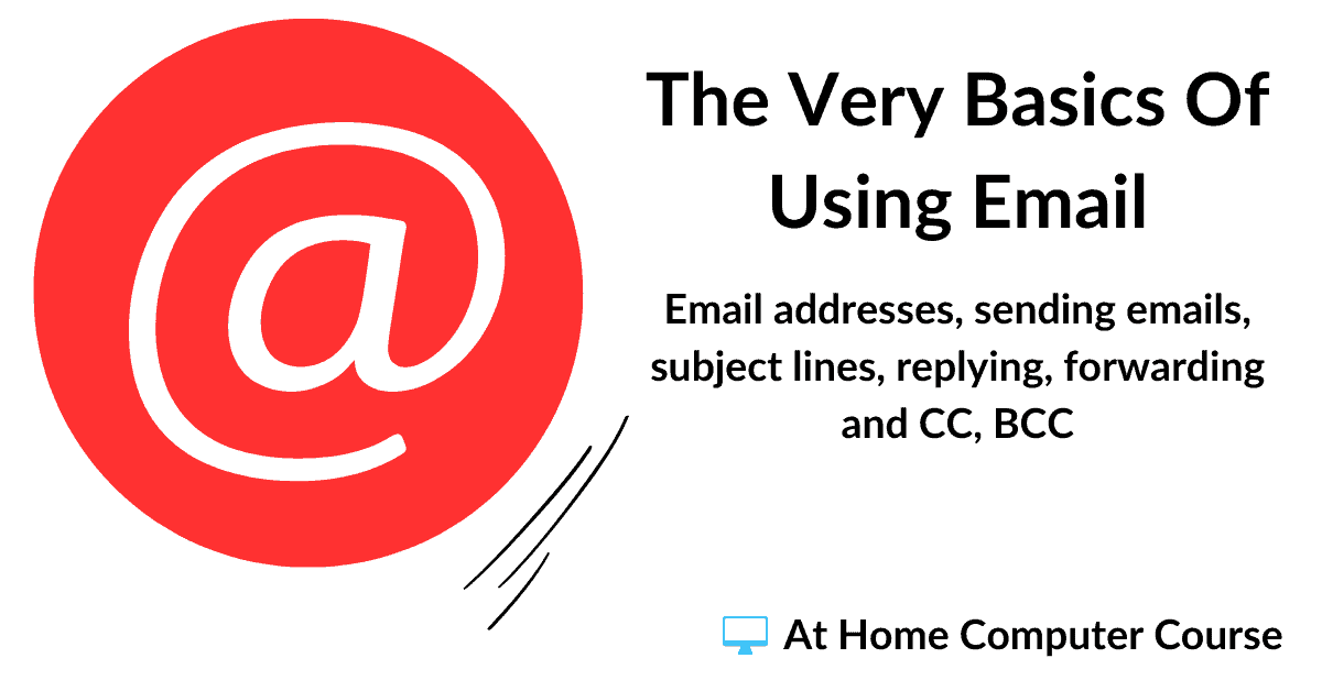 Introduction to using email.