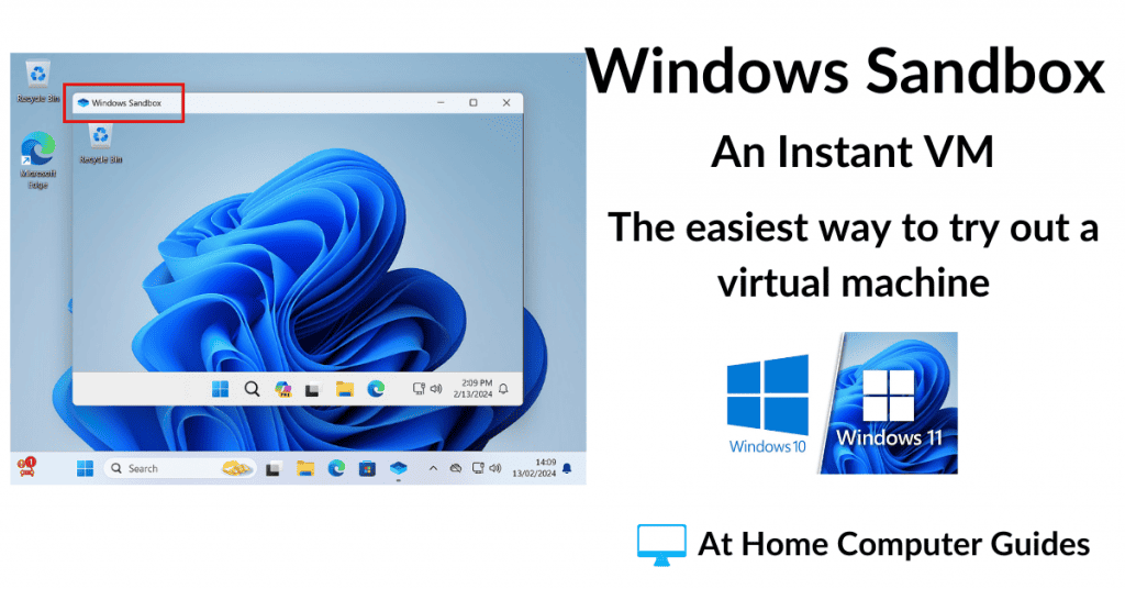 How to setup Windows Sandbox virtual machine in Windows 10 & Windows 11.