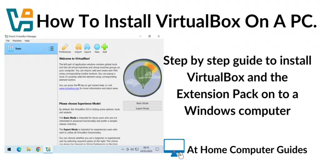 How To Install VirtualBox On A PC