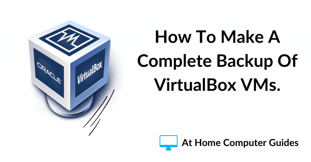 How to backup VirtualBox.