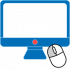 At home computer website logo.