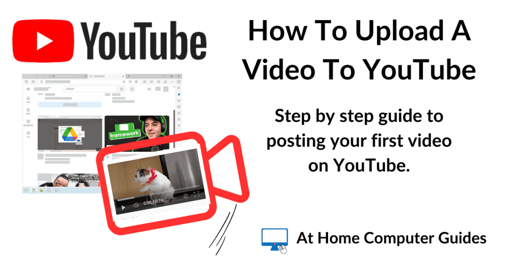 How to upload a video to YouTube.