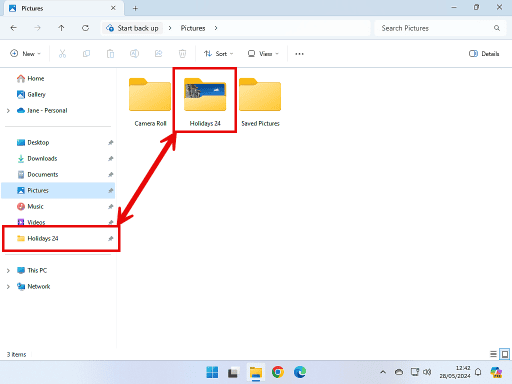 Windows File Explorer. - At Home Computer Guides