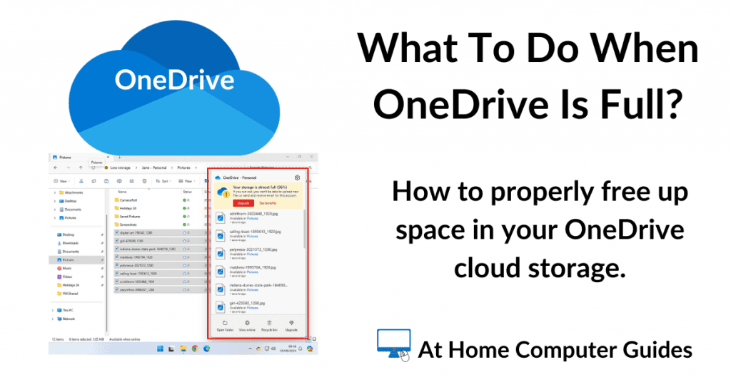 What To Do When OneDrive Is Full?