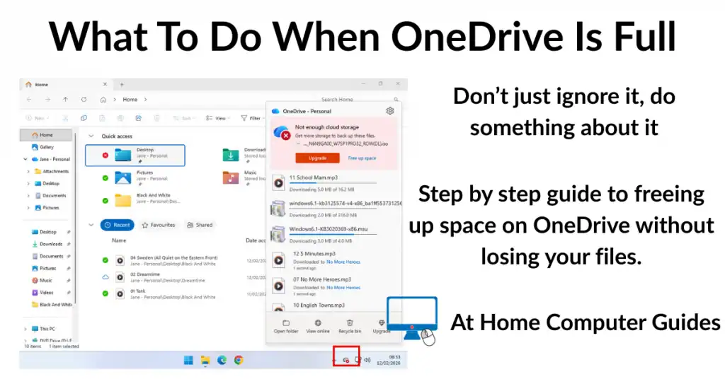 What to do when OneDrive is full What to do when OneDrive is full