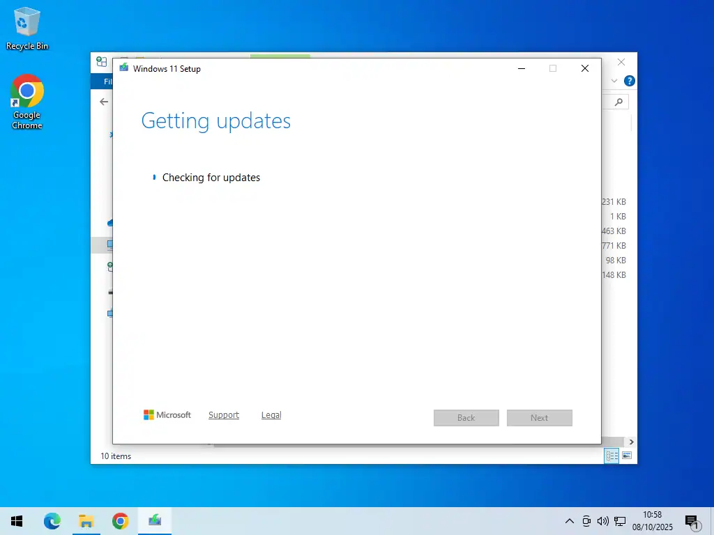 Checking for updates