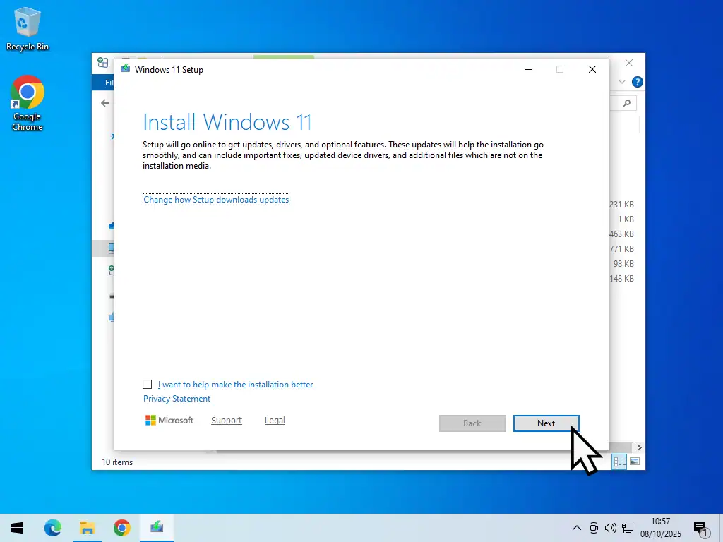 Install Windows 11 on unsupported pc.