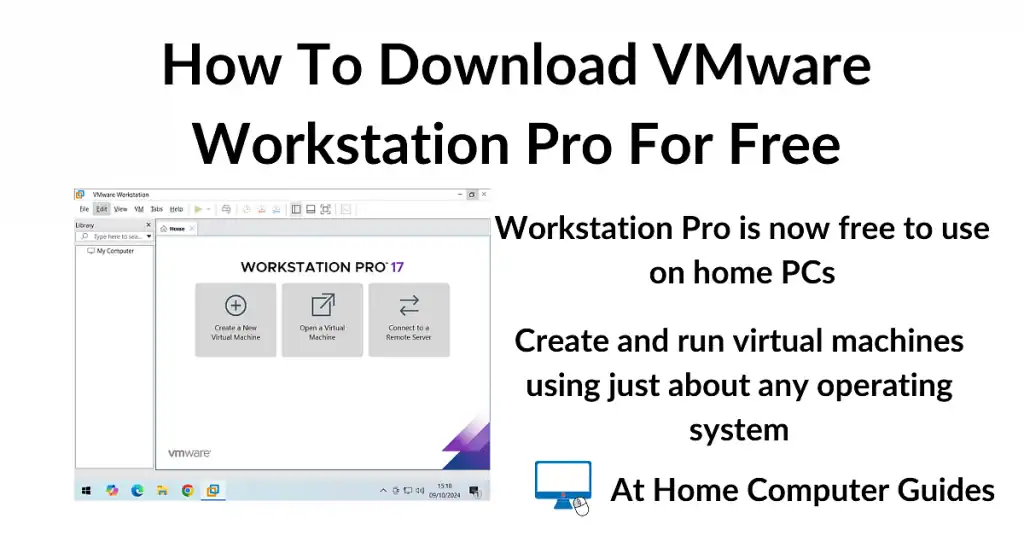 How to download and install VMware Workstation Pro.