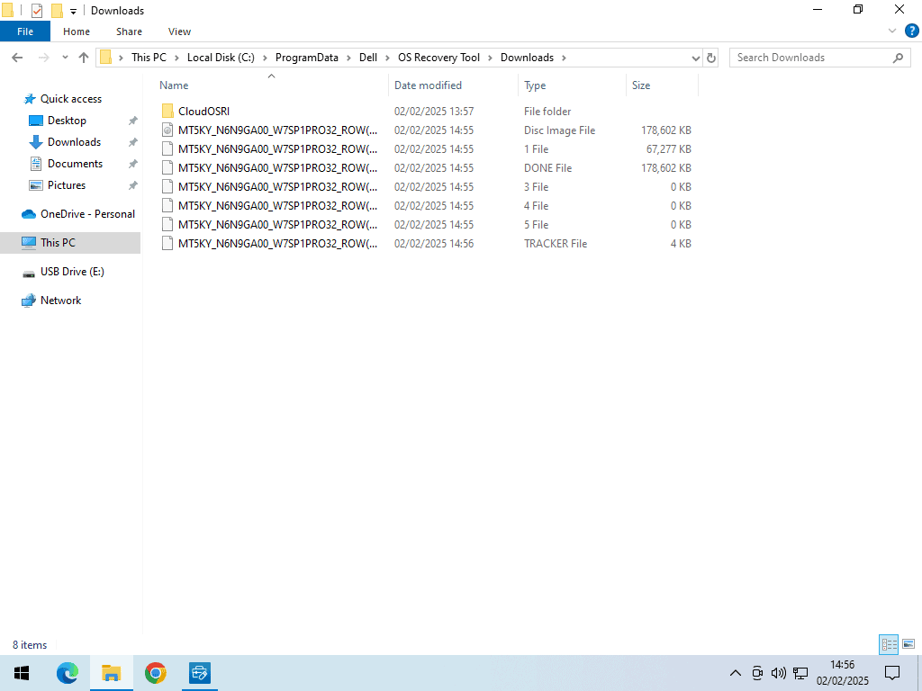 Multiple files in Download folder