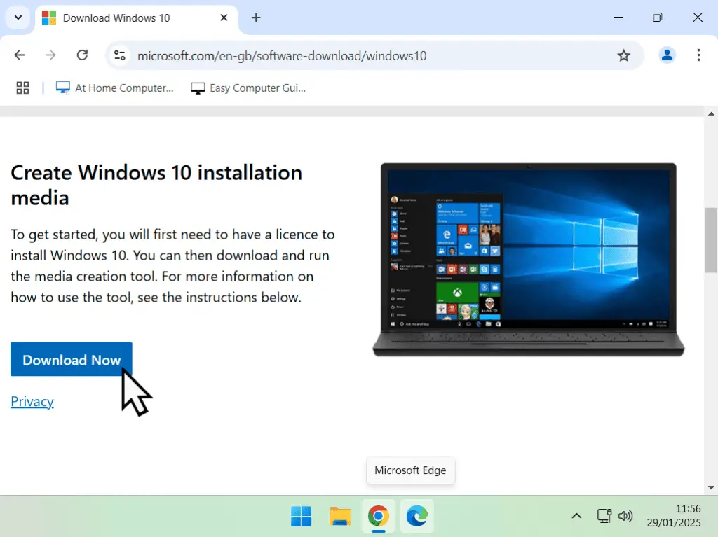 Download Windows 10 ISO