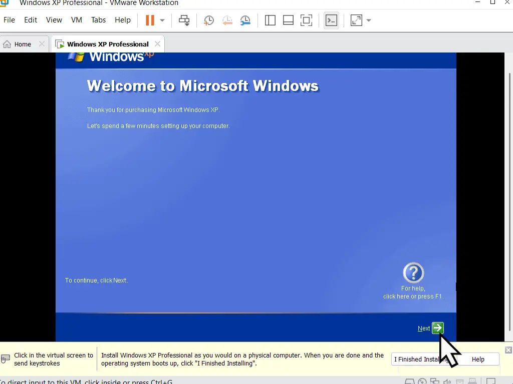 Welcome to Microsoft Windows