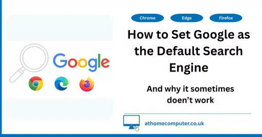 How to Make Google the Default Search Engine, Not Bing