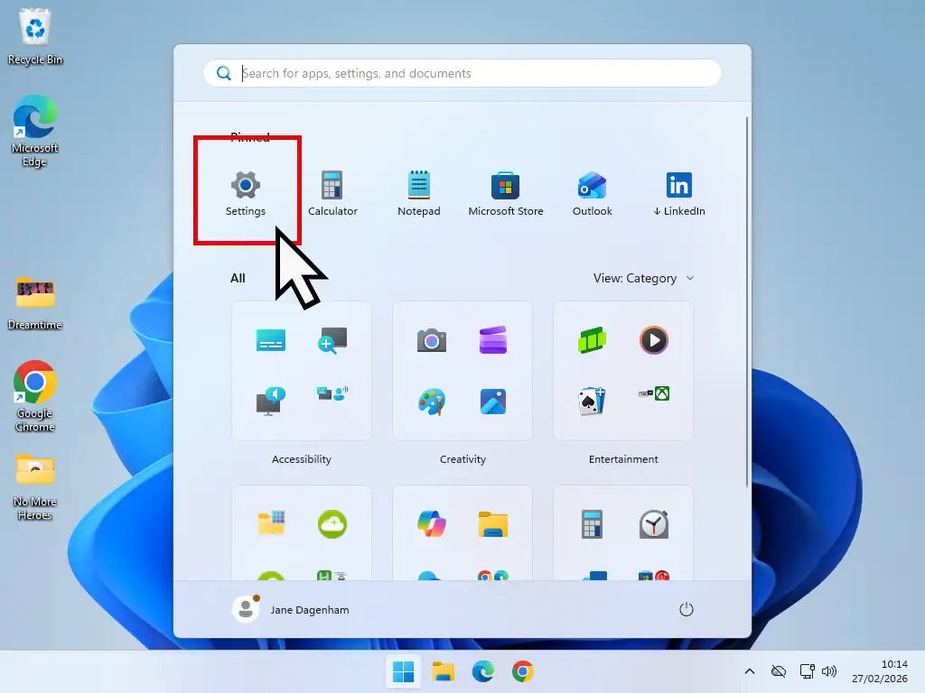 How to setup OneDrive backup How to setup OneDrive to backup your files online.