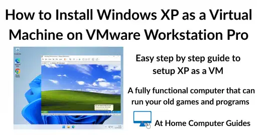 How to Install Windows XP as a Virtual Machine on VMware Workstation Pro. Run legacy programs and games on a modern PC.
