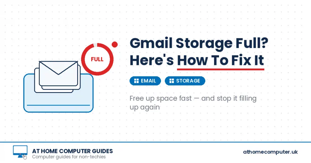 Gmail storage is full-How to fix it