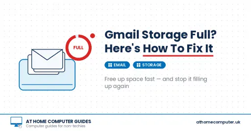 Gmail storage is full-How to fix it